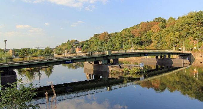 Pontonbrücke in Bochum-Dahlhausen verschieben – Neubau an gleicher Stelle.